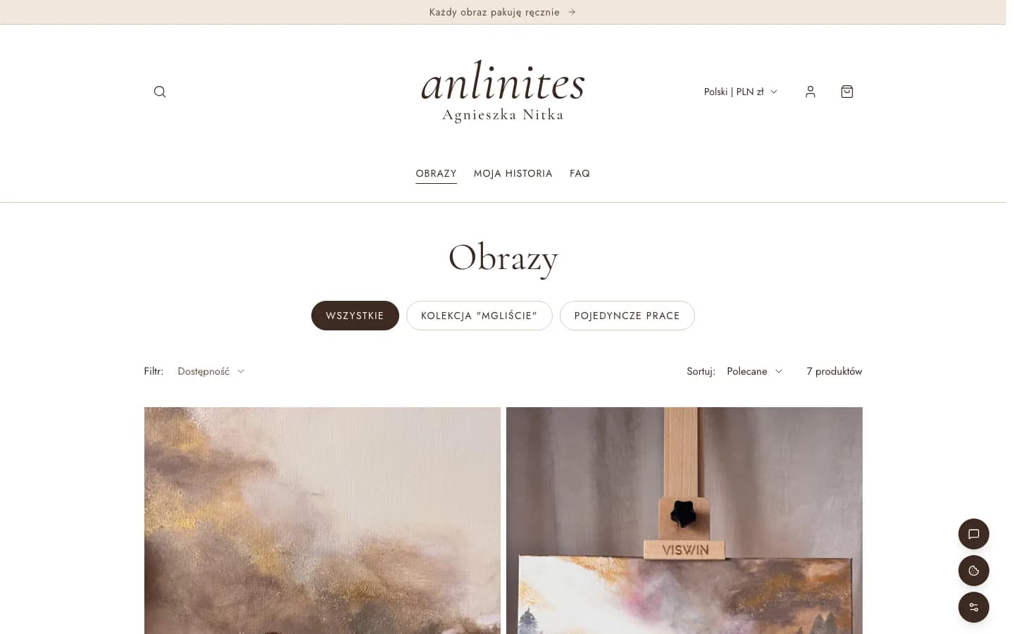 Anlinites - desktop view